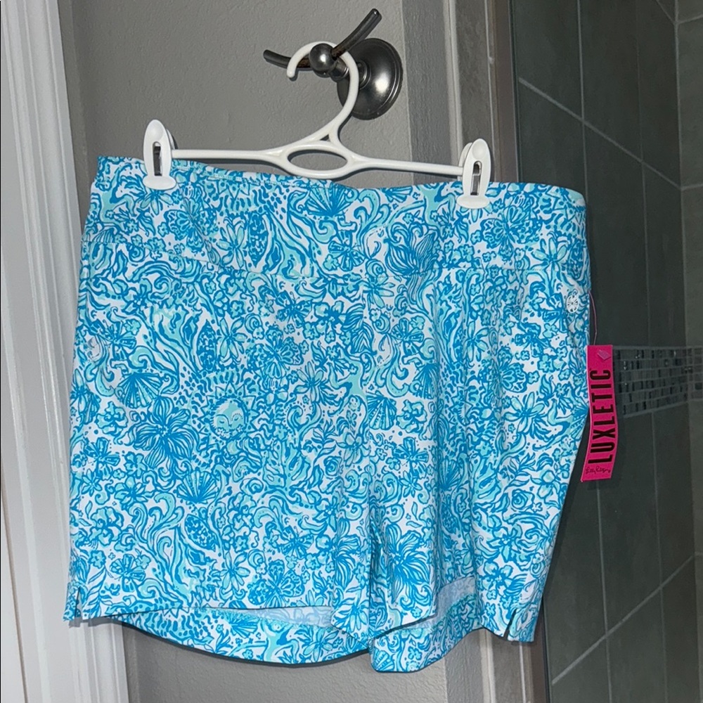 Lilly Pulitzer New with Tags Nakia Luxletic Short Women's Shorts Size 16